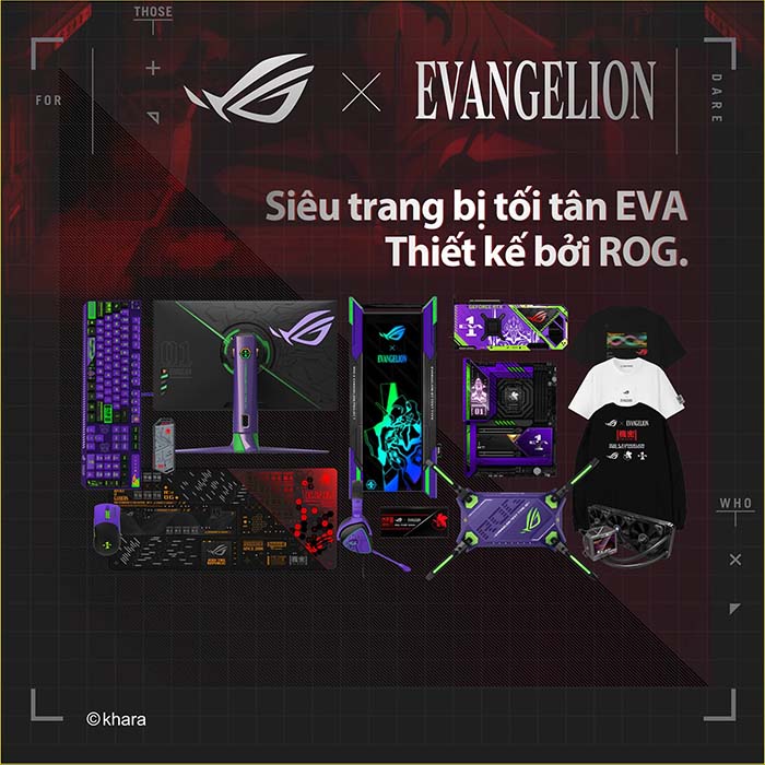 TNC Store ASUS ROG XG27AQM Eva Edition